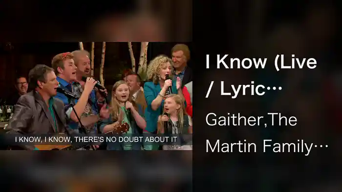 I Know (Live / Lyric Video)