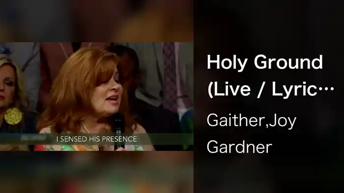 Holy Ground (Live / Lyric Video)
