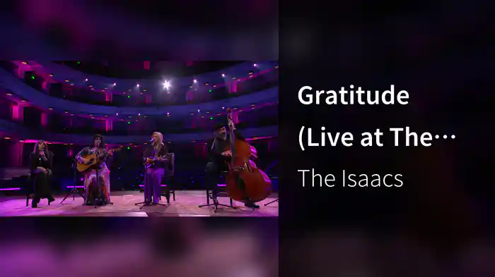 Gratitude (Live at The Fisher Center at Belmont University, Nashville, TN, 2024)