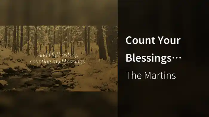 Count Your Blessings (Instead of Sheep) (Lyric Video)