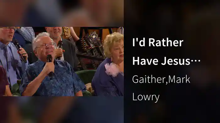 I'd Rather Have Jesus (Live At The Barn at Sycamore Farms, Nashville, TN, 2024)