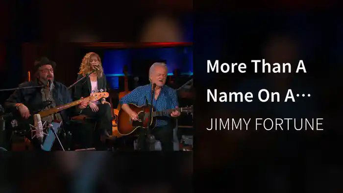 More Than A Name On A Wall (Live At Skaggs Place Studio, Hendersonville, TN, 2025)