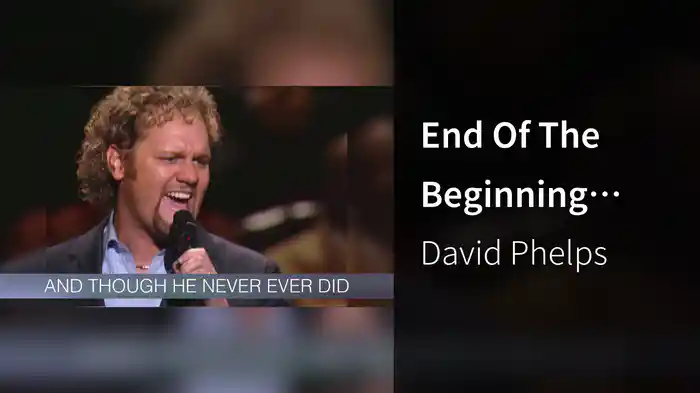 End Of The Beginning (Lyric Video/Live At Carnegie Hall, New York, NY/2002)
