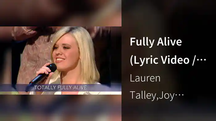 Fully Alive (Lyric Video / Live At Mosaiek Theatre, Johannesburg, South Africa/2006)