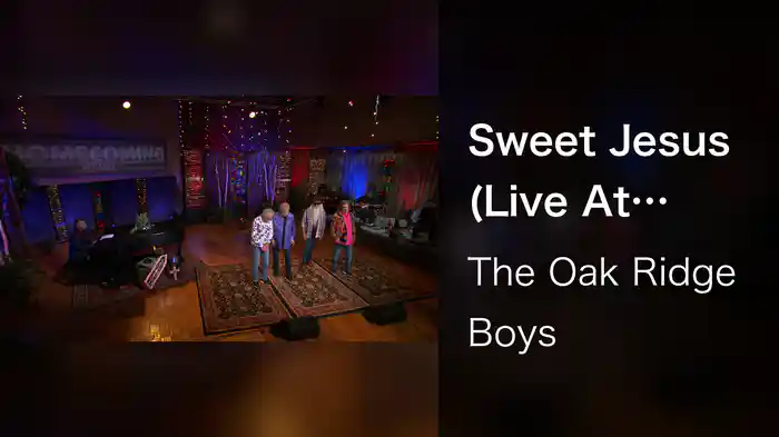 Sweet Jesus (Live At Studio C, Gaither Studios, Alexandria, IN/2021)