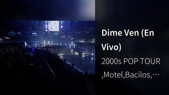 Dime Ven (En Vivo)