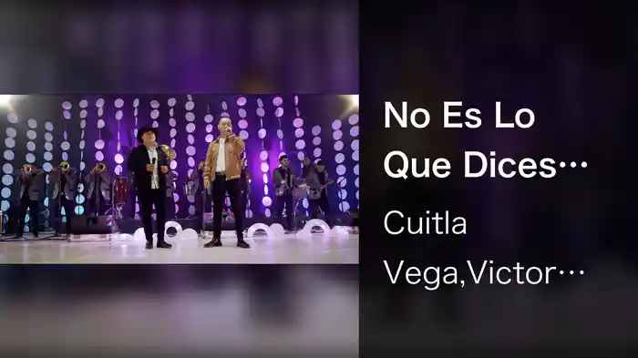 No Es Lo Que Dices (En Vivo)