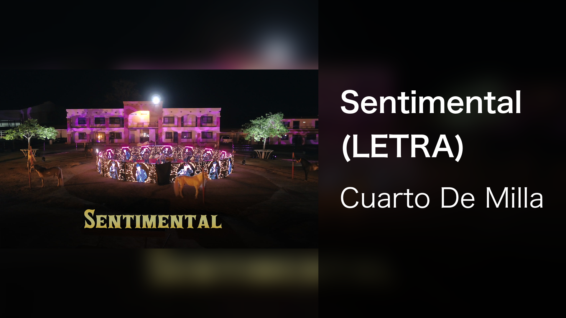 Sentimental (LETRA)(音楽・ライブ / 2024) - 動画配信 | U-NEXT 31日間無料トライアル