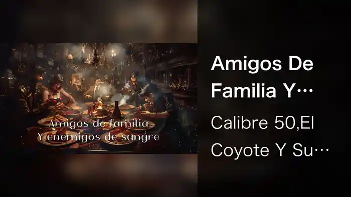 Amigos De Familia Y Enemigos De Sangre (LETRA)