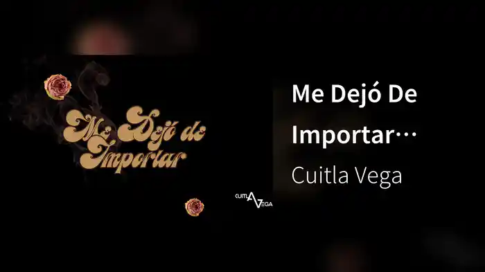 Me Dejó De Importar (Karaoke)