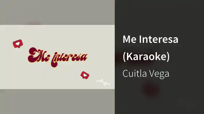Me Interesa (Karaoke)