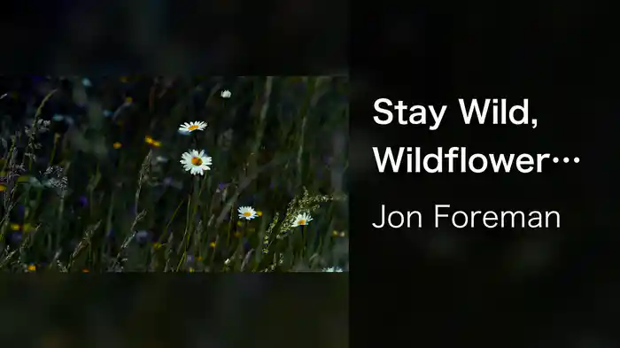 Stay Wild, Wildflower (Visualizer)