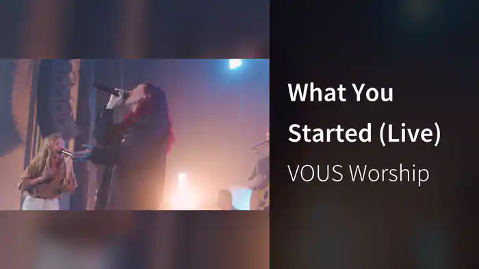What You Started (Live)