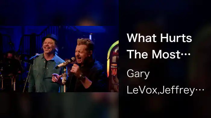 What Hurts The Most (LeVox Live On The Song)