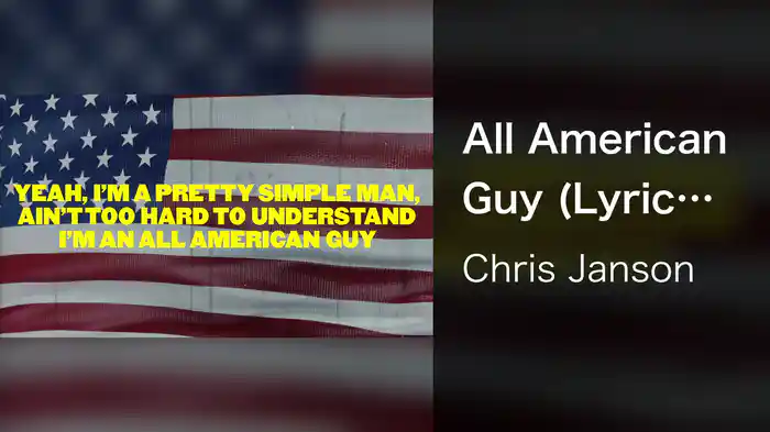 All American Guy (Lyric Video)