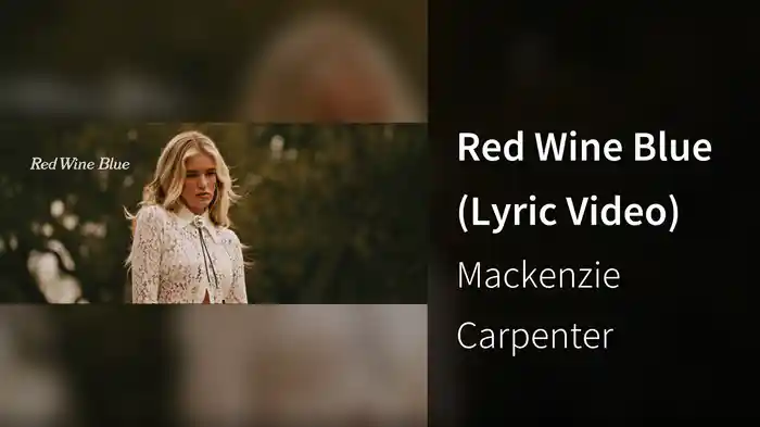 Red Wine Blue (Lyric Video)