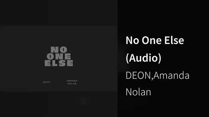 No One Else (Audio)
