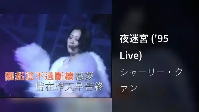 夜迷宮 ('95 Live)