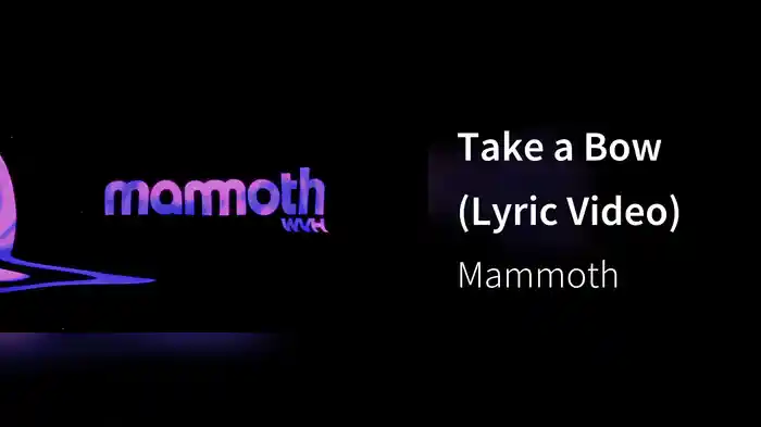 Take a Bow (Lyric Video)