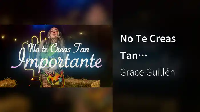 No Te Creas Tan Importante (LETRA / Live Sessions)