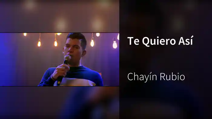 Te Quiero Así