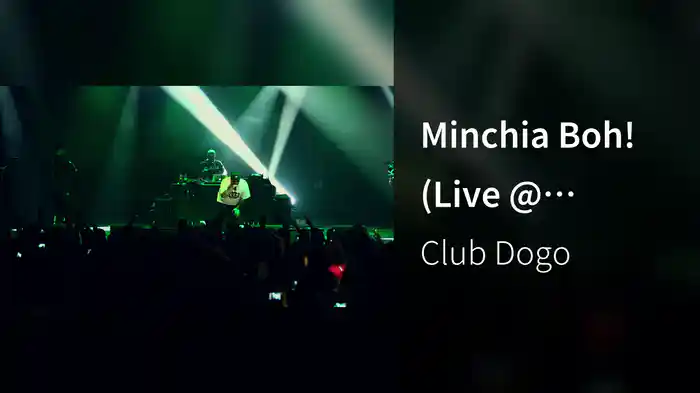 Minchia Boh! (Live @ Fabrique, Anteprima Tour 2014)