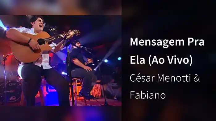 Mensagem Pra Ela (Ao Vivo)