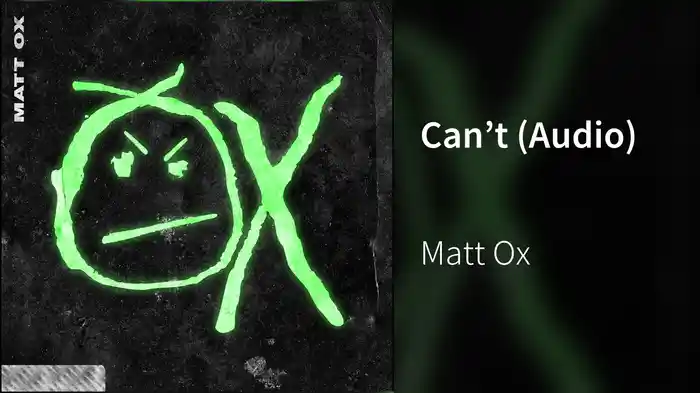 Can’t (Audio)
