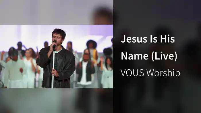 Jesus Is His Name (Live)
