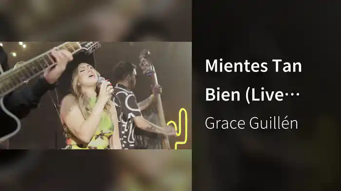 Mientes Tan Bien (Live Sessions)