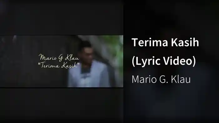 Terima Kasih (Lyric Video)