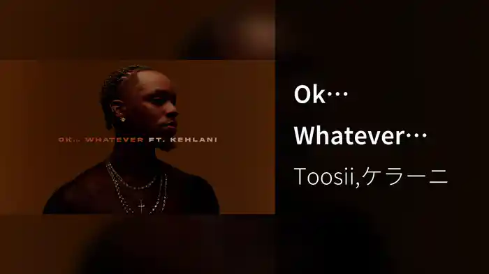 Ok… Whatever (Visualizer)