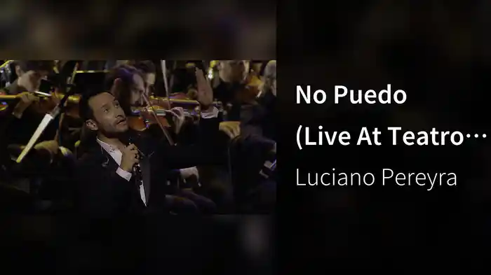No Puedo (Live At Teatro Colón, Argentina / 2019)