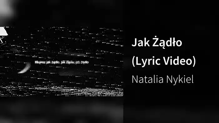 Jak Żądło (Lyric Video)