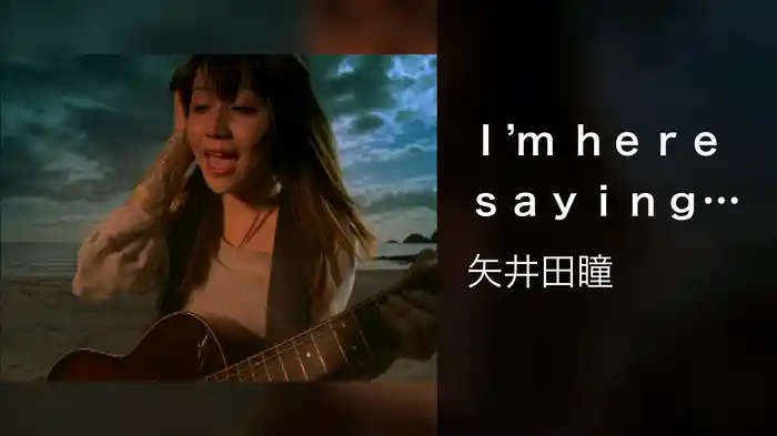 Ｉ’ｍ ｈｅｒｅ ｓａｙｉｎｇ ｎｏｔｈｉｎｇ