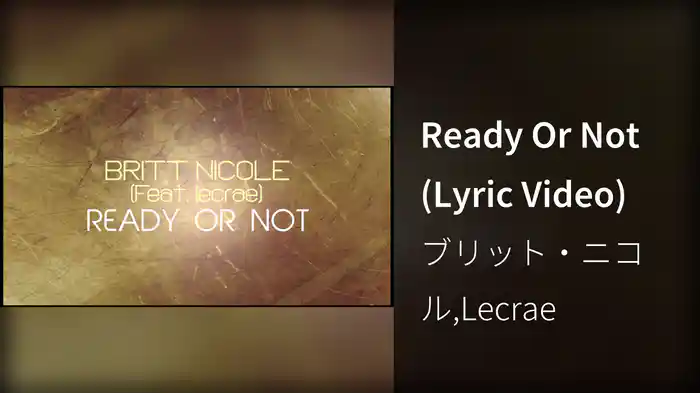 Ready Or Not (Lyric Video)