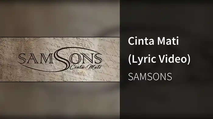 Cinta Mati (Lyric Video)