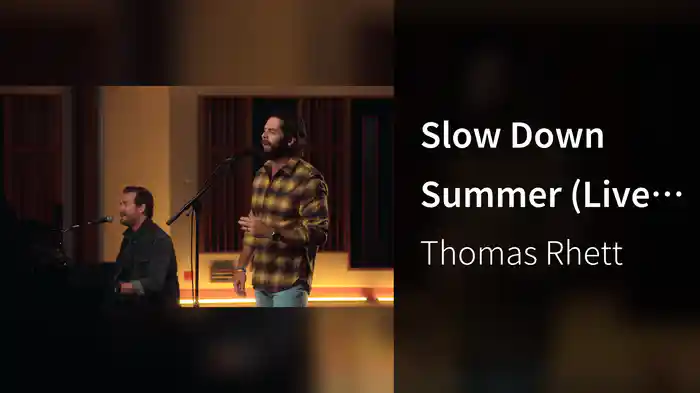 Slow Down Summer (Live Piano Version)