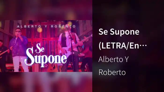 Se Supone (LETRA/En Vivo)