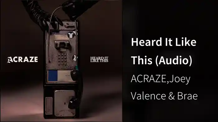 Heard It Like This (Audio)