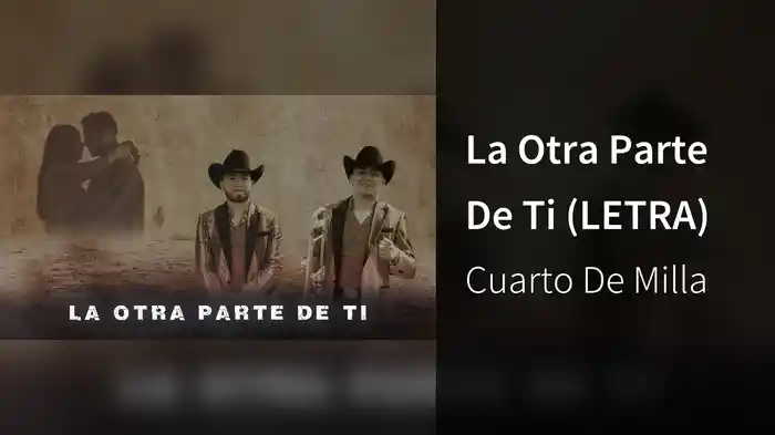 La Otra Parte De Ti (LETRA)