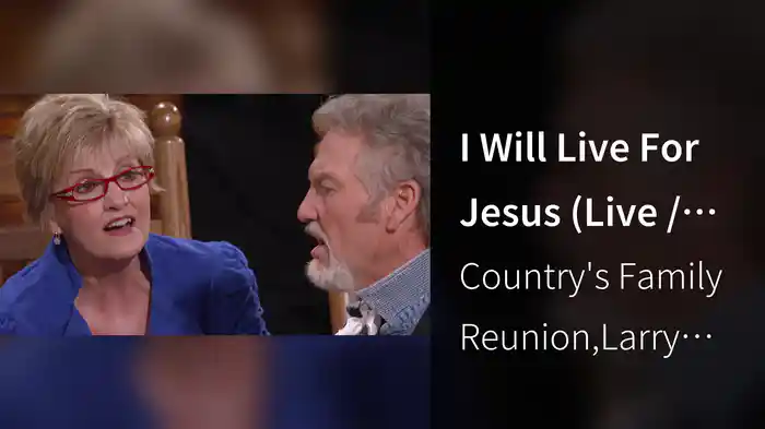 I Will Live For Jesus (Live / 2012)