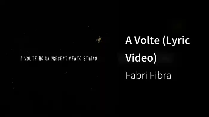 A Volte (Lyric Video)