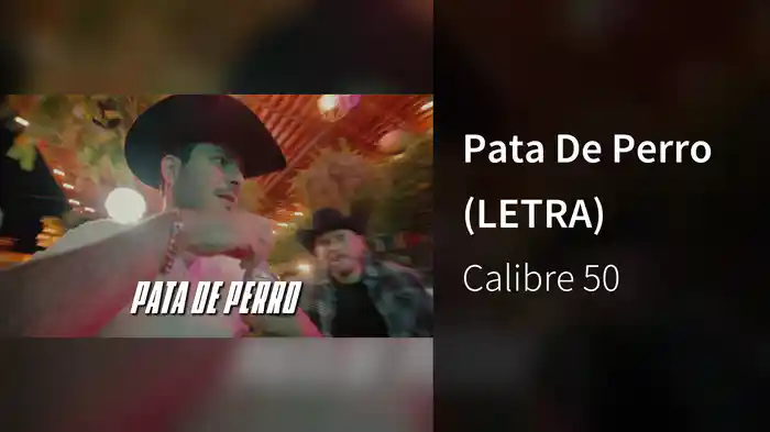 Pata De Perro (LETRA)