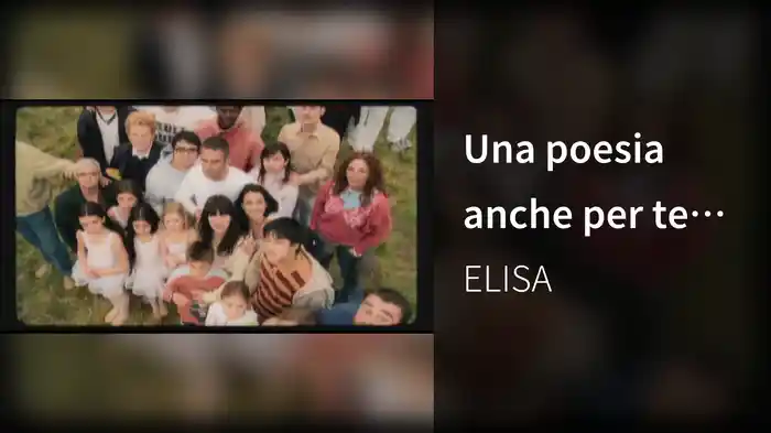 Una poesia anche per te