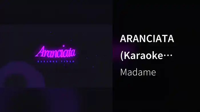 ARANCIATA (Karaoke Version)