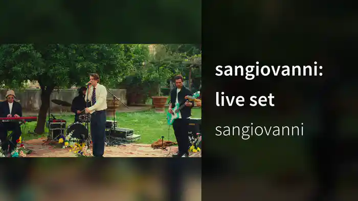 sangiovanni: live set
