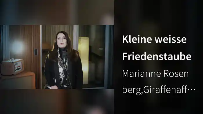 Kleine weisse Friedenstaube