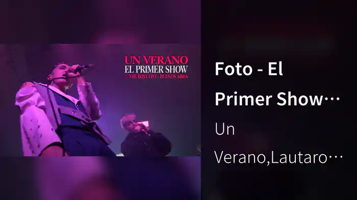 Foto - El Primer Show (En Vivo en The Roxy Live)