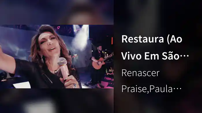 Restaura (Ao Vivo Em São Paulo / 2018)